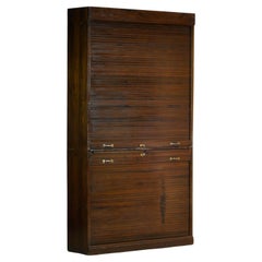 Large Oak Filing Cabinet, 1950s