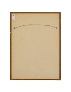 Grande specchio scandinavo con cornice in Oak di G&T