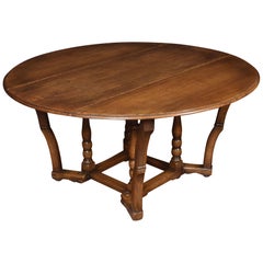 Large Oak Gateleg Table