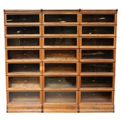 Large Oak Globe Wernicke Bookcase