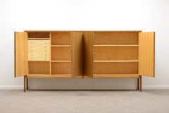 Large Oak Highboard by Leo Bub for Bub Wertmöbel Germany, 70s