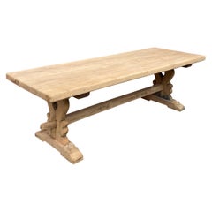 Large Oak Monastery Table
