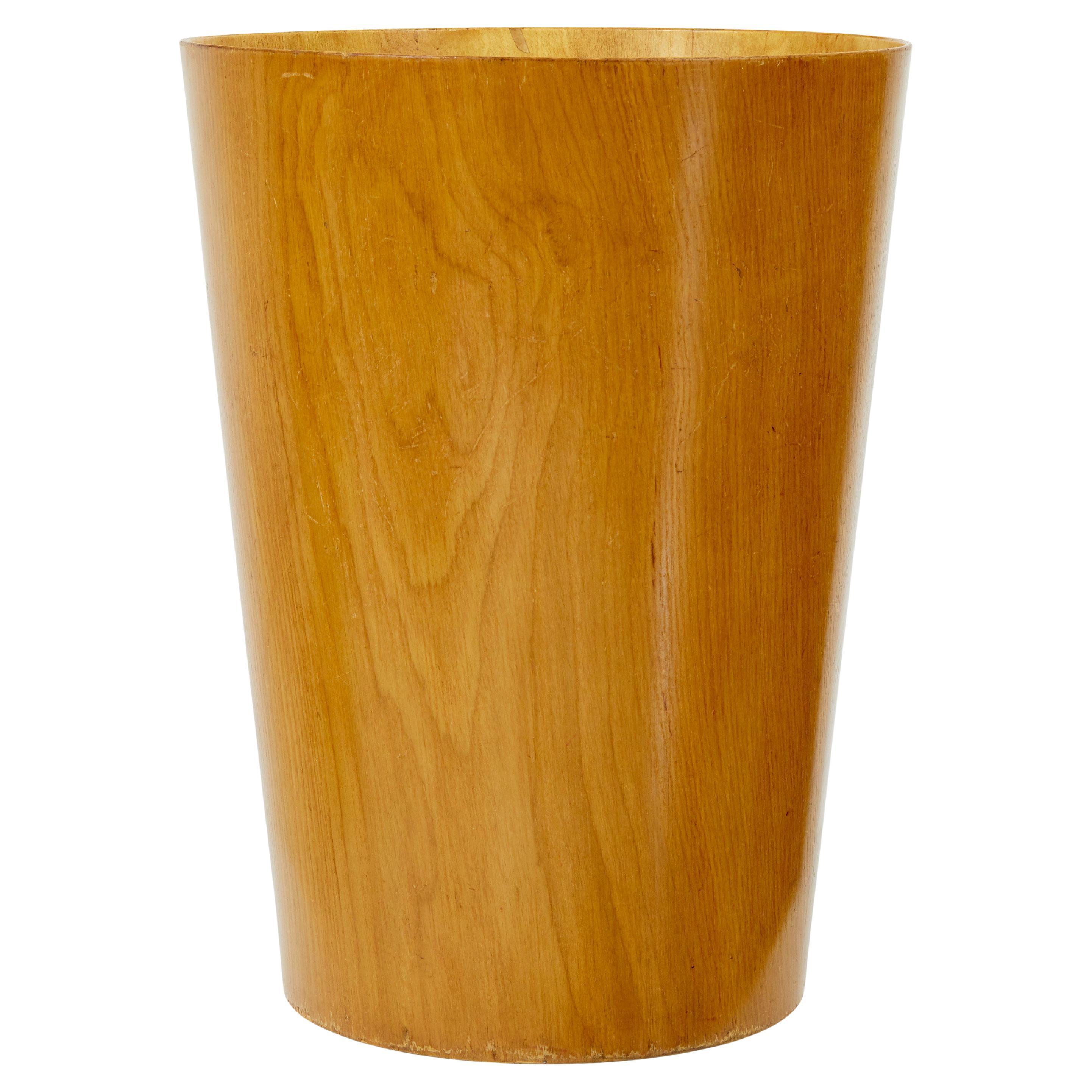 Large oak Servex bin by Martin Aberg
