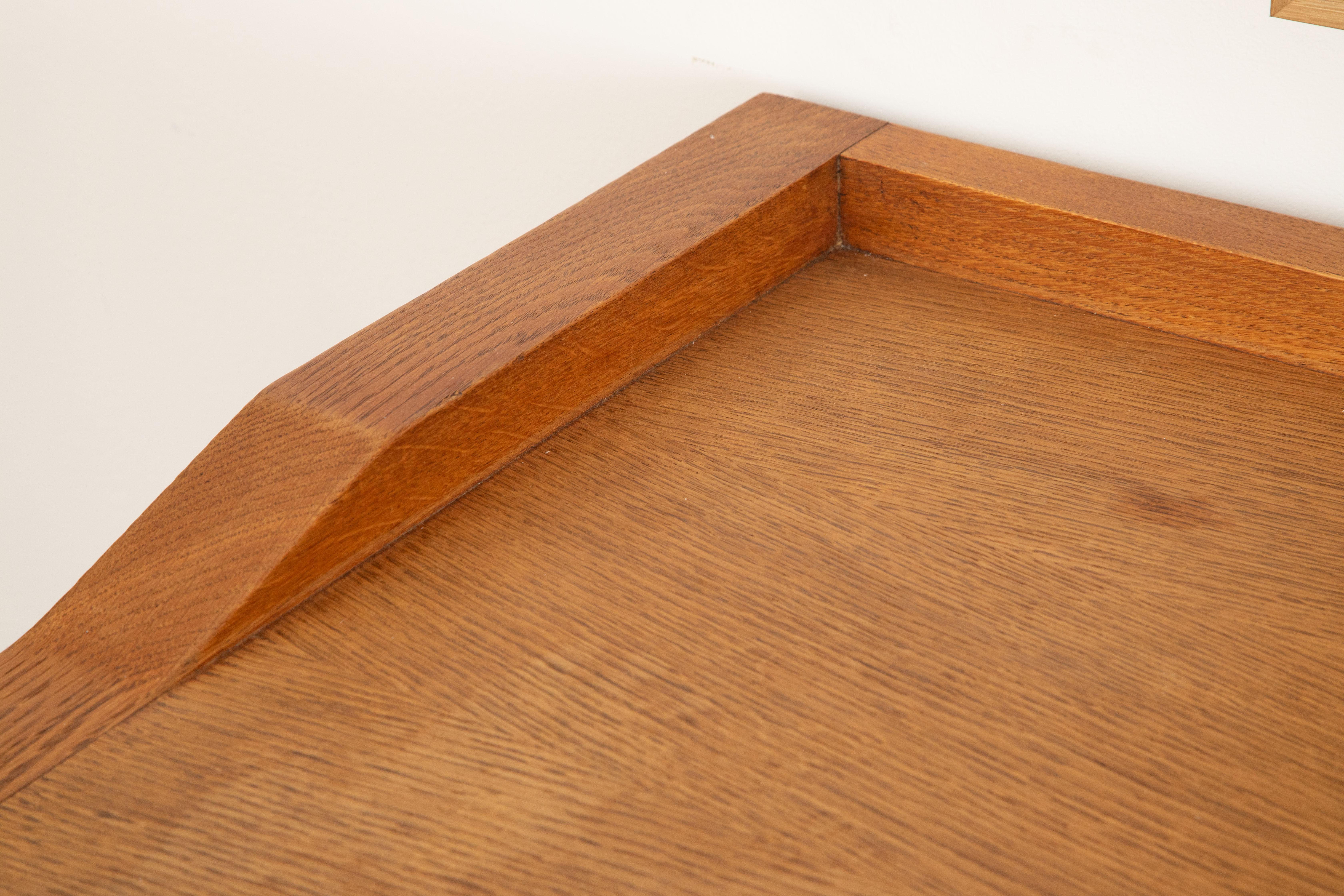 Large Oak Sideboard by Guillerme and Chambron, France 1950 8