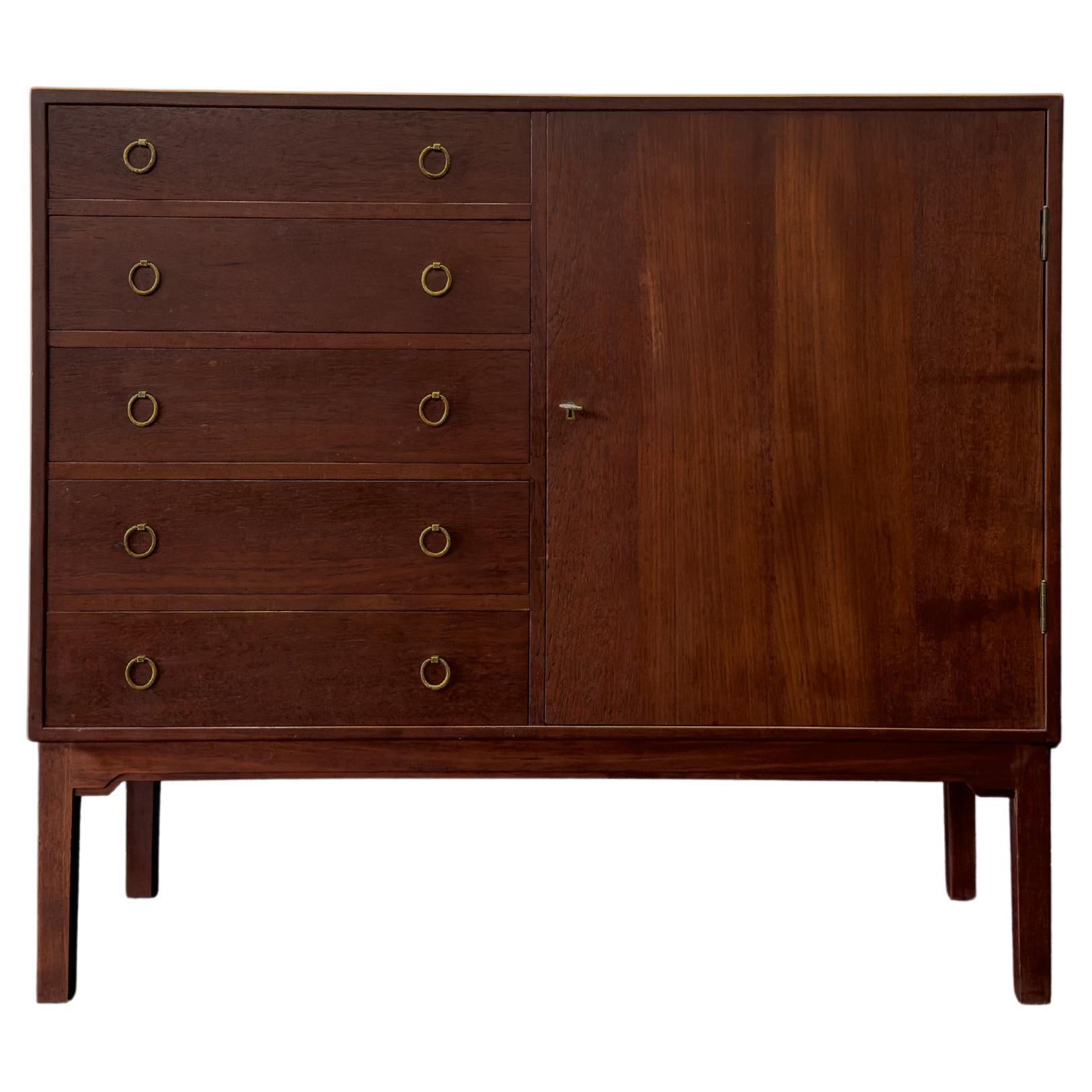 Credenza grande con cassetti in Oak in vendita