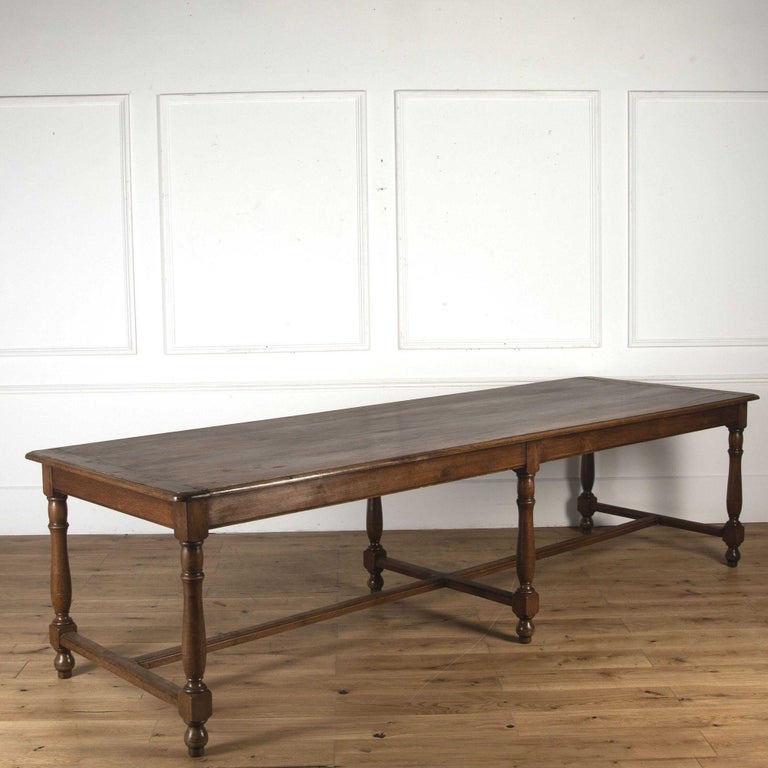 Large Oak Table at 1stDibs