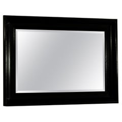 Large Oak Wall Mirror, 1930s