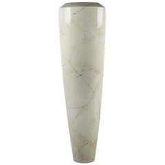 Large Obice Carrara Vase