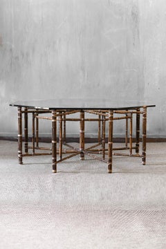 Large Octagonal Table By Elinor And John Mcguire, San Francisco 1970