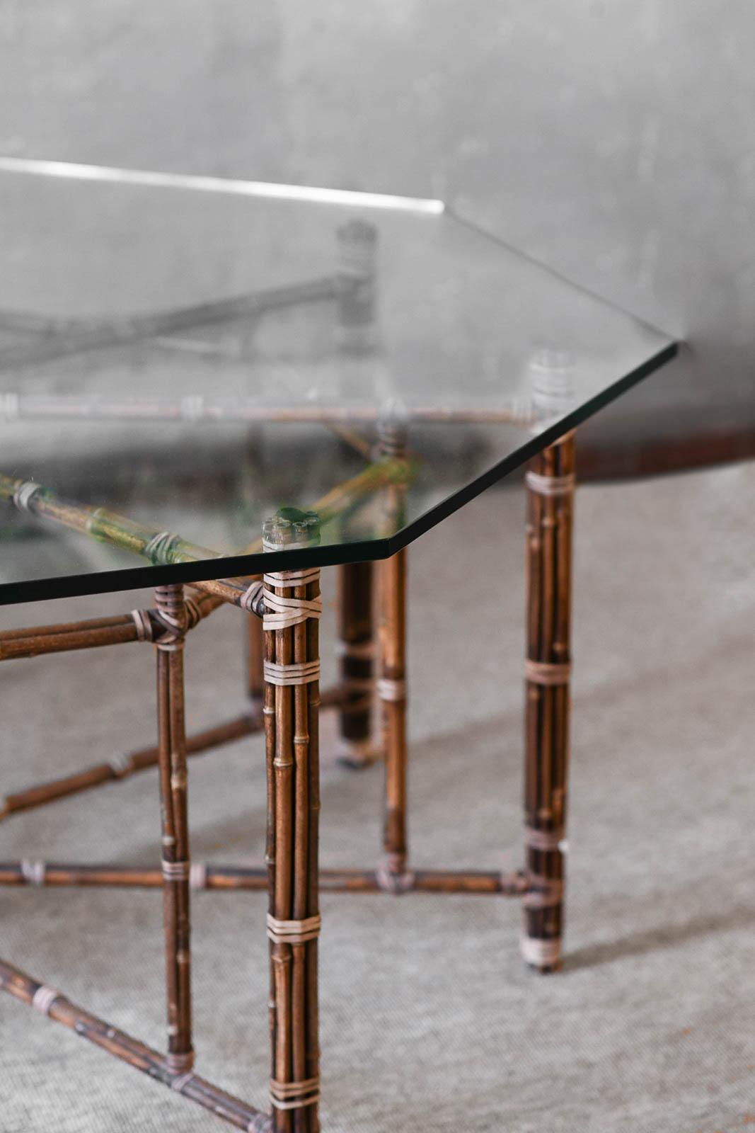 Large Octagonal Table By Elinor And John Mcguire, San Francisco 1970 1