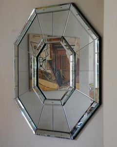 'Octogone' Faceted Mirror by Design Frères