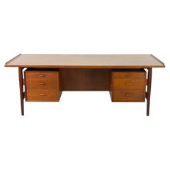 Large office desk model 207 by Arne Vodder for Sibast furnitures - 1960s