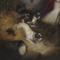 Large Oil on Canvas by Edward Armfield