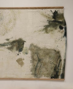 Large oil on canvas by René Allio (1924-1995). France April-May 1961