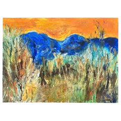 Large Oil on Canvas "Cana" by Phil Kelly