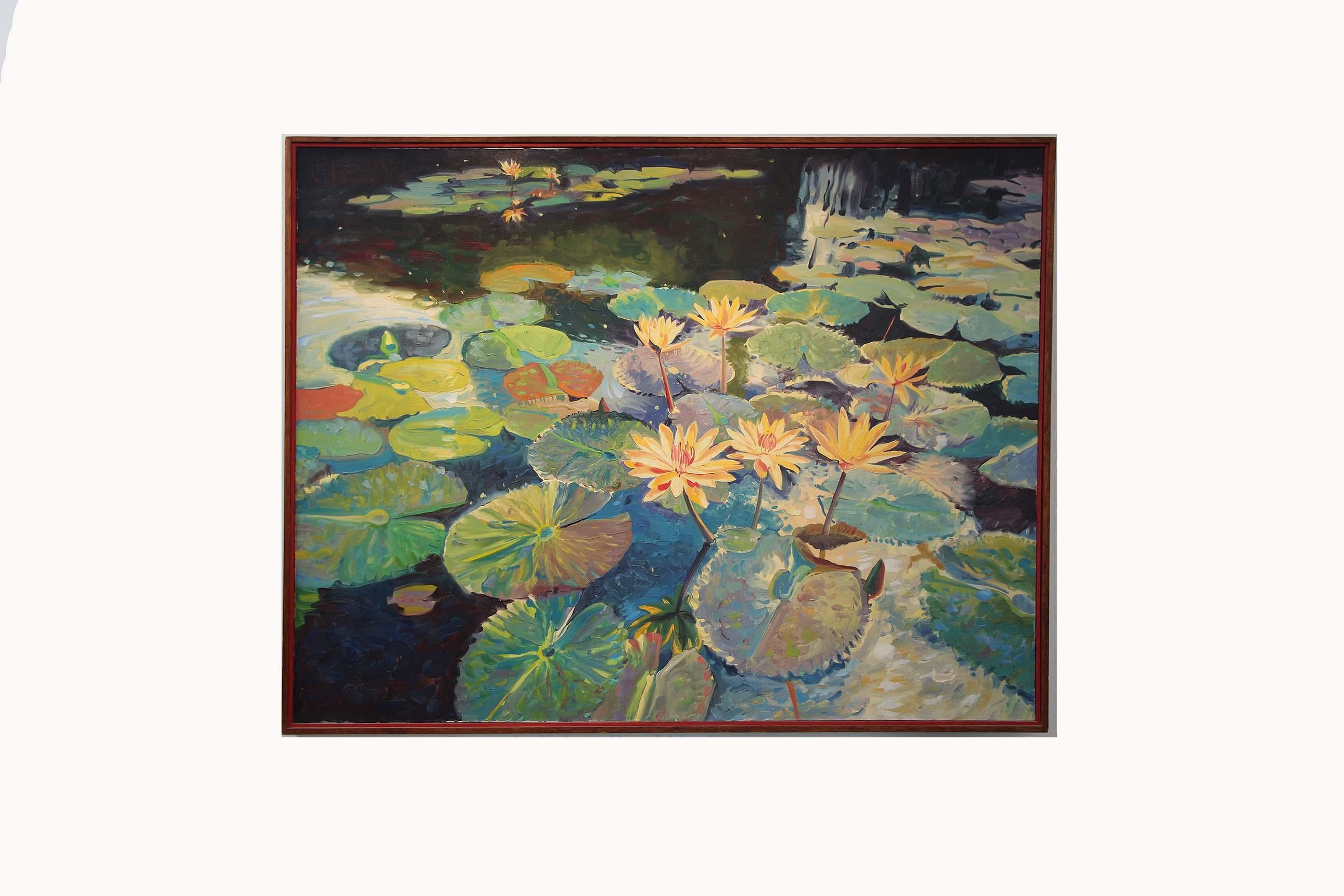 Large Oil on Canvas Jan Kasprzycki 1
