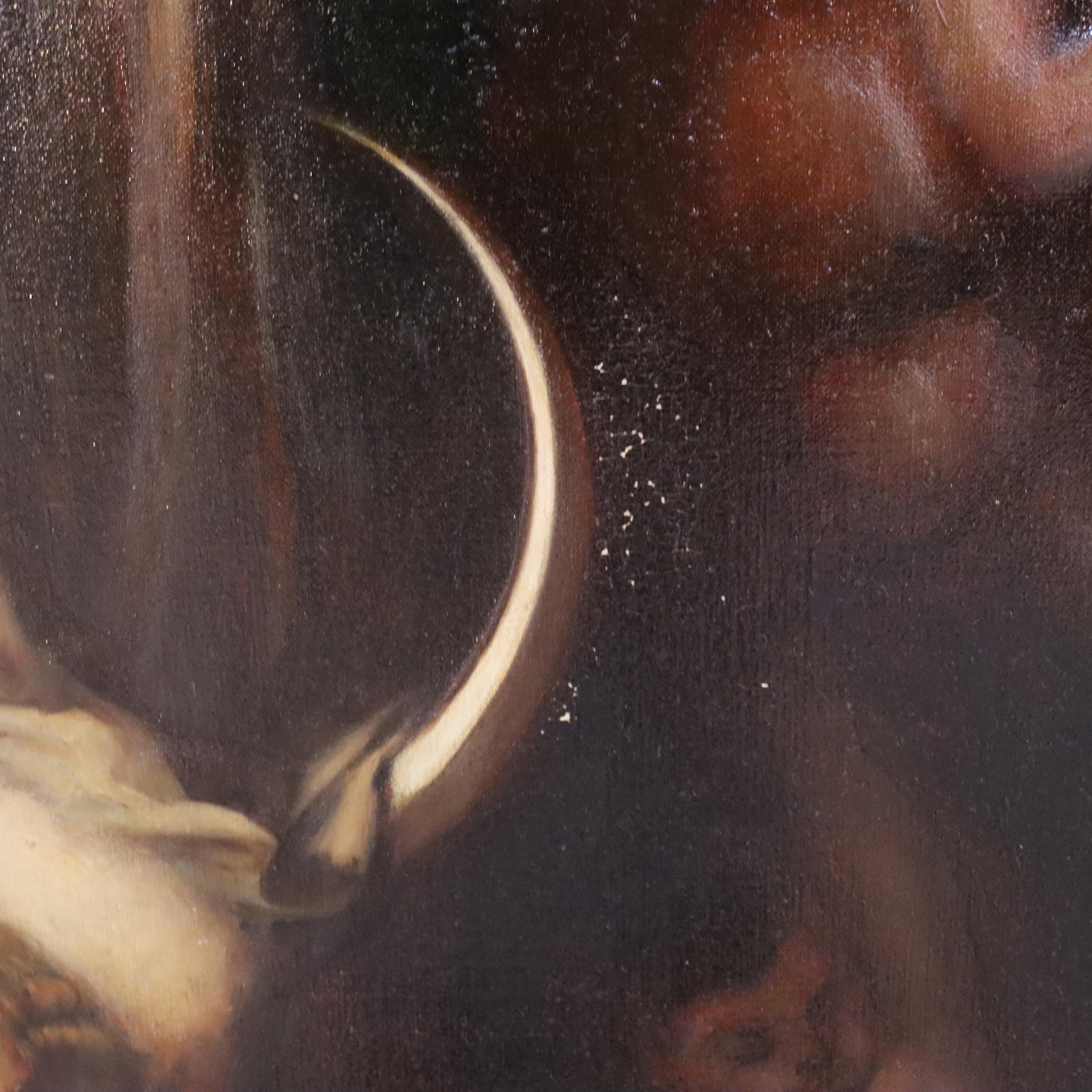 Large Oil On Canvas Old Master Copy, Murillo's “The Immaculate Conception