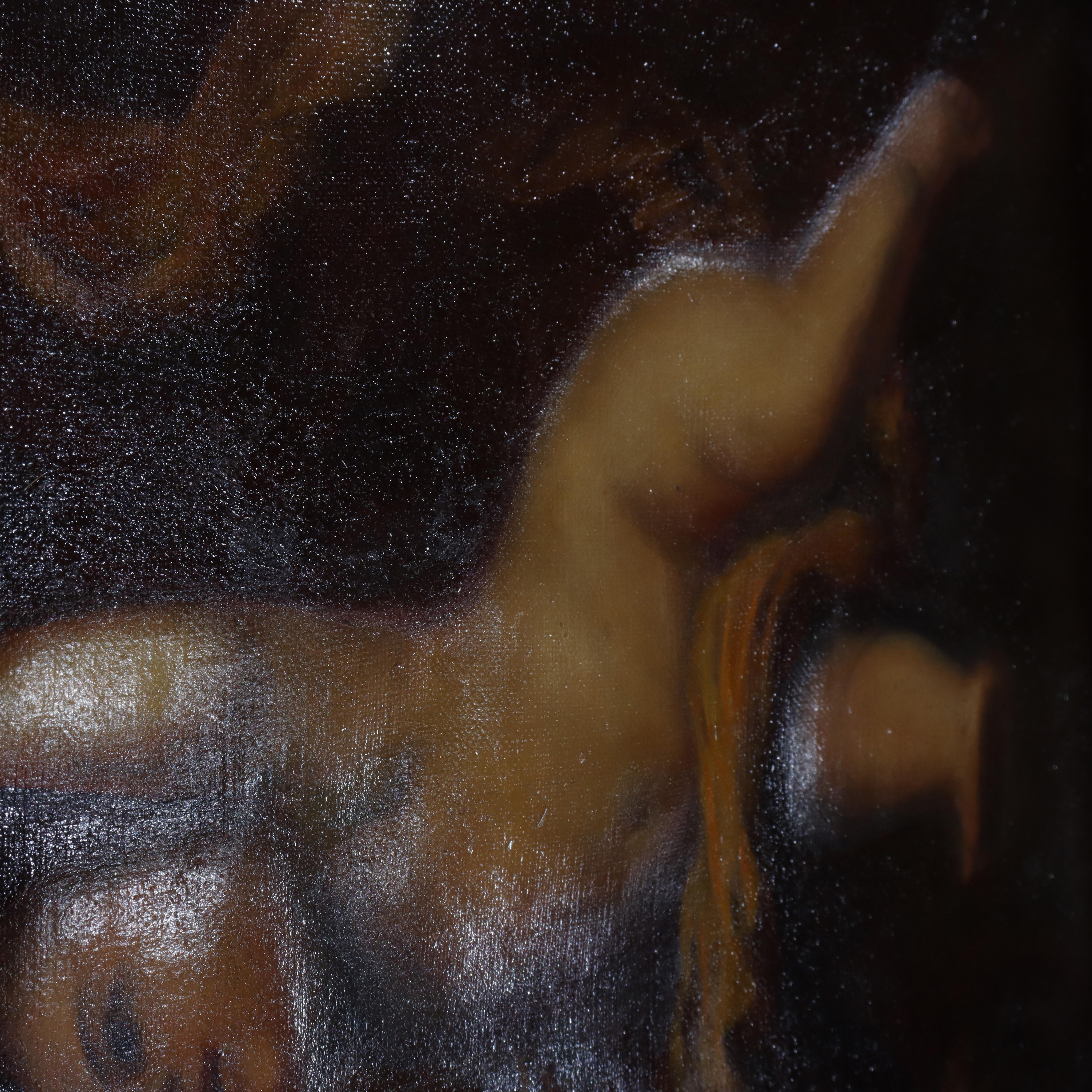 Large Oil On Canvas Old Master Copy, Murillo's “The Immaculate Conception
