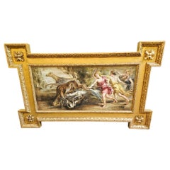 Large Oil Painting of Diana the Huntress