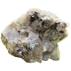 Large Old Quartz Crystal Cluster Specimen