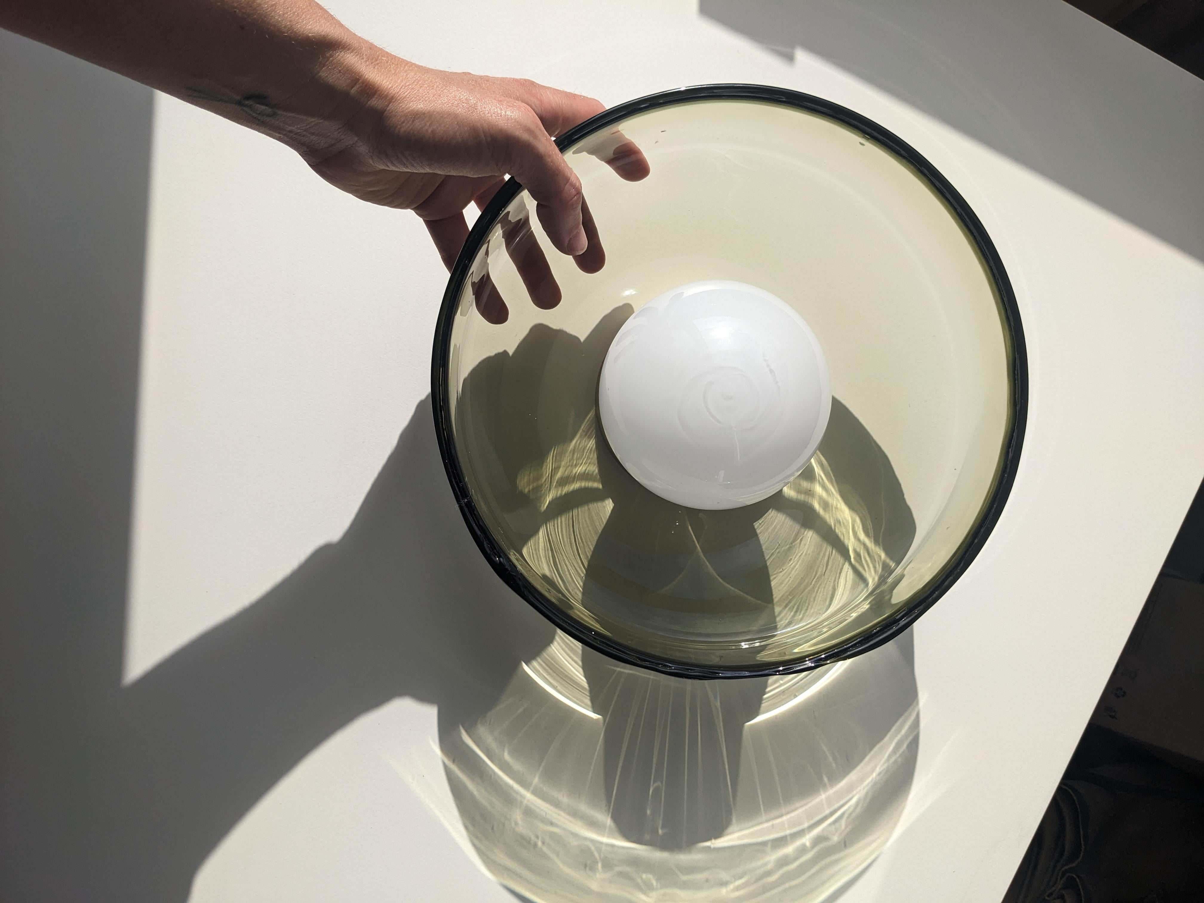 Lampada da parete 030.2 in verde oliva in vendita 1