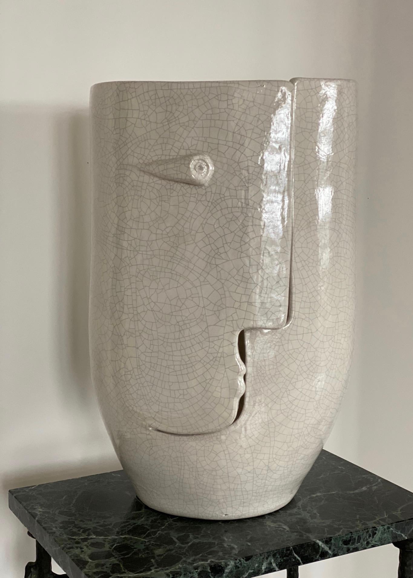 Contemporary Large One of a Kind Ceramic 
