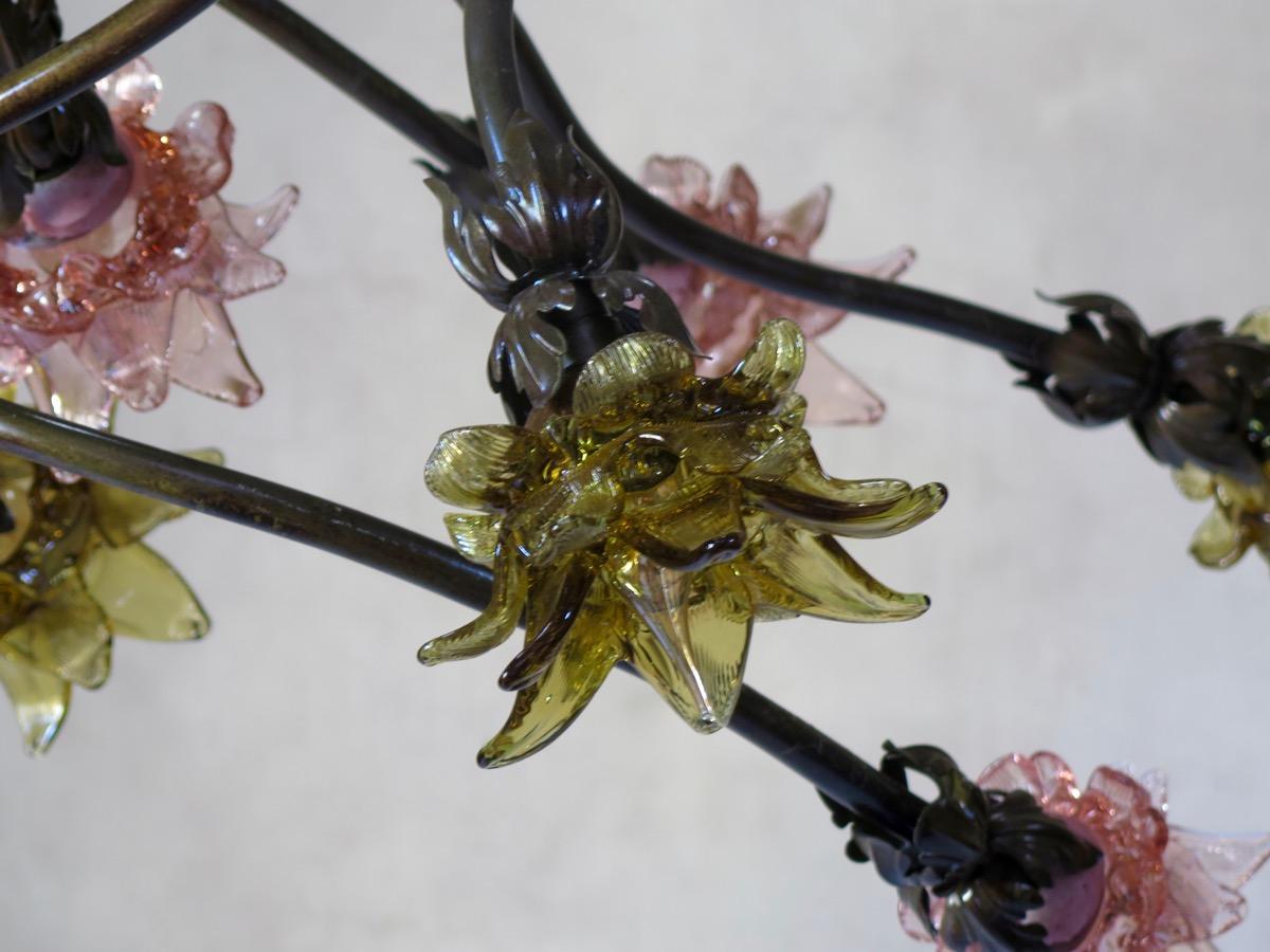 Large One of a Kind French Chandelier, circa 1920s For Sale 2