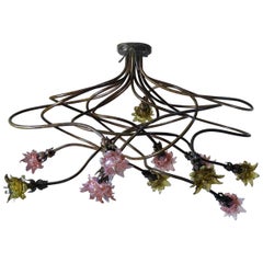 Large One of a Kind French Chandelier, circa 1920s