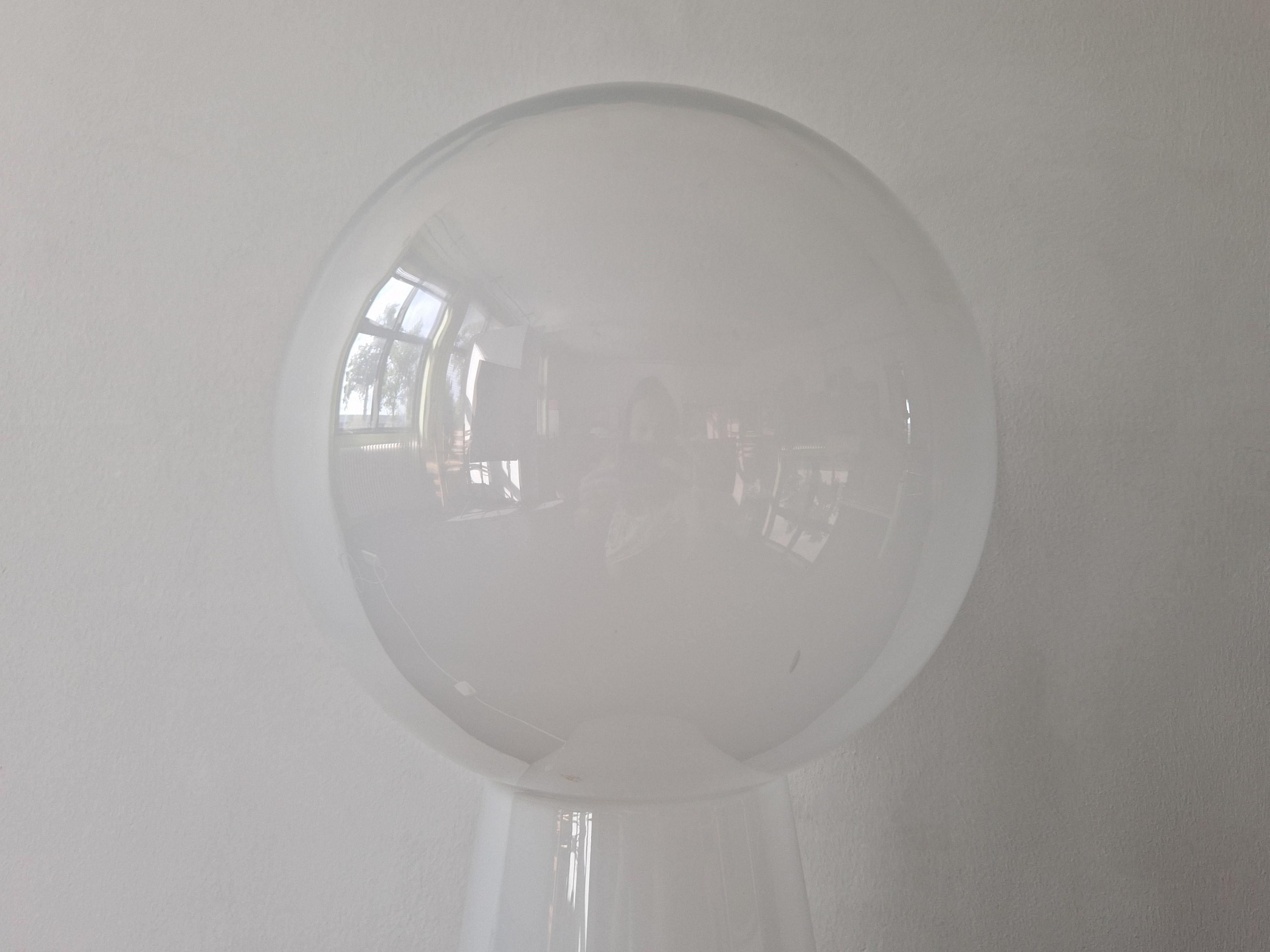 Italian Large one piece Murano glass floor lamp, Italy 1970's/1980's For Sale