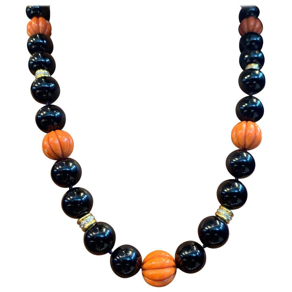 Rondelle bead necklace Clearance