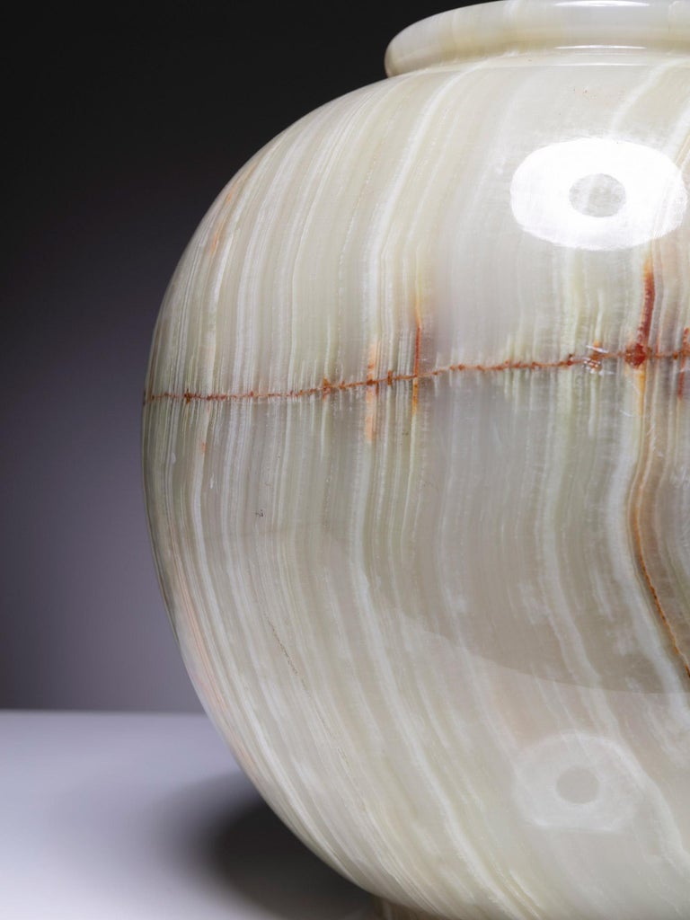 Large Onyx Vase For Sale at 1stDibs