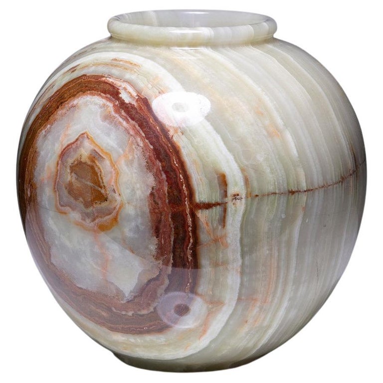 Large Onyx Vase For Sale at 1stDibs