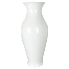 Large Op Art Vase Porcelain German Vase by KPM Berlin Ceramics, Germany, 1960