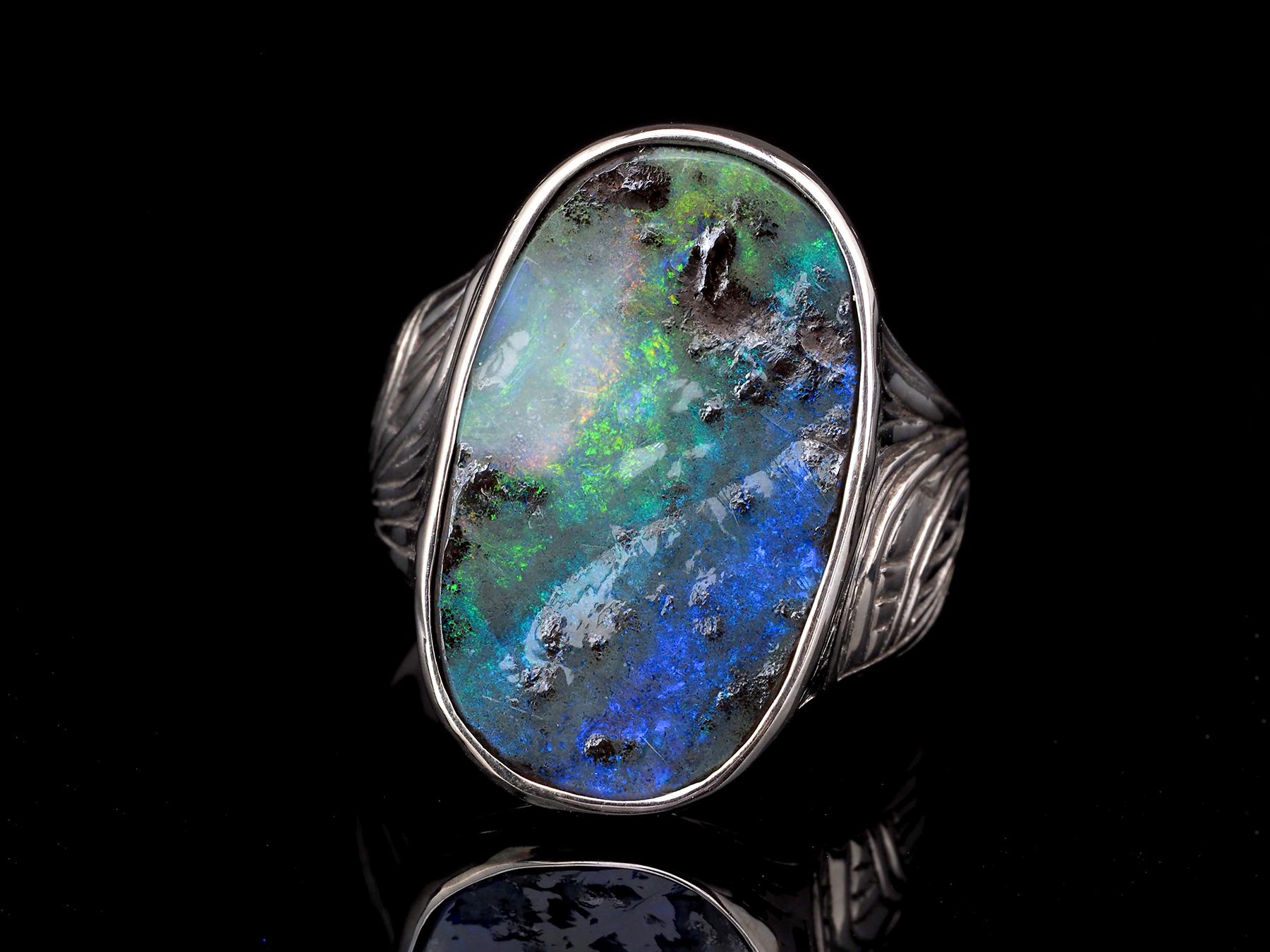 big opal rings