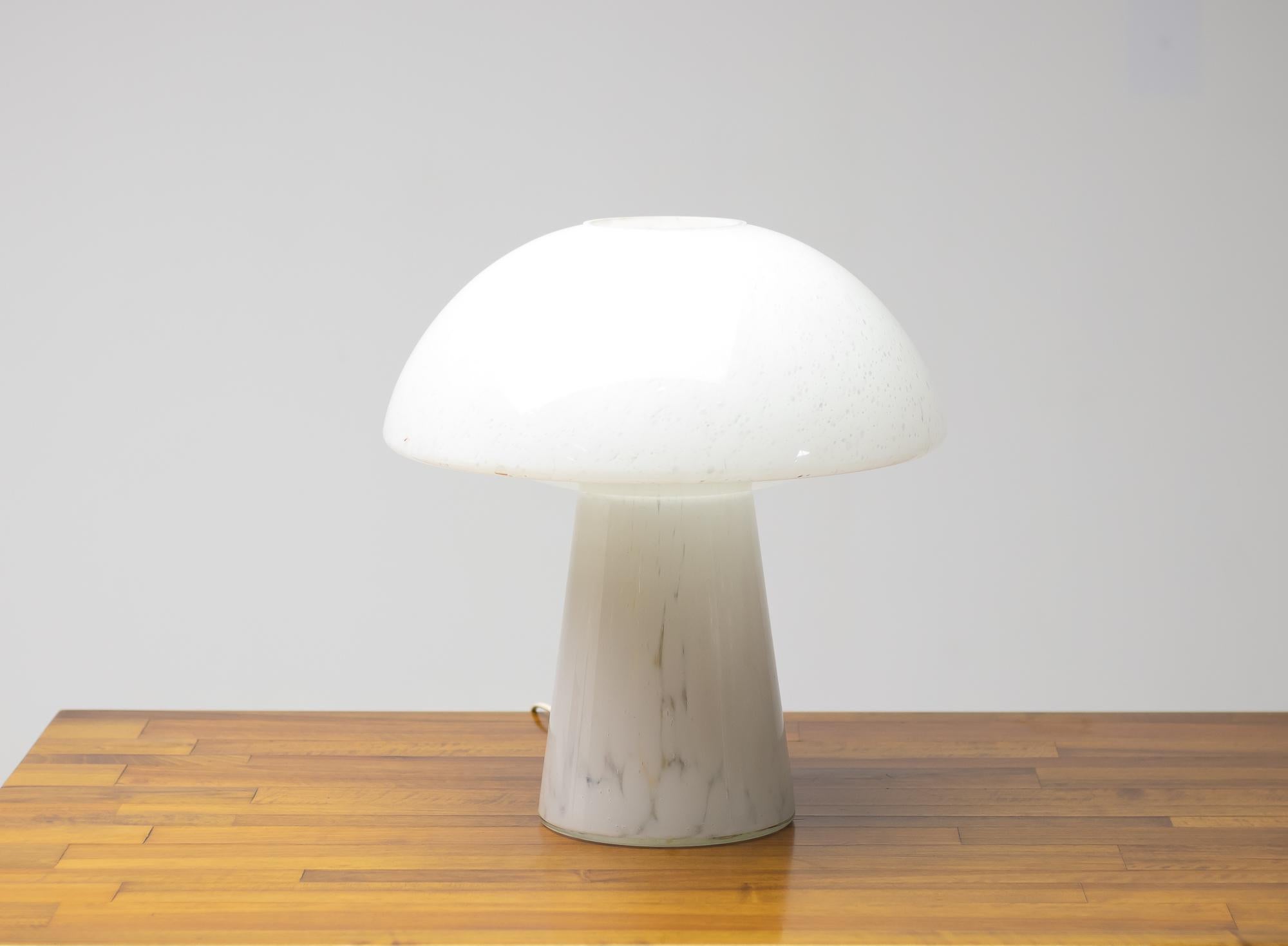 glass mushroom lights
