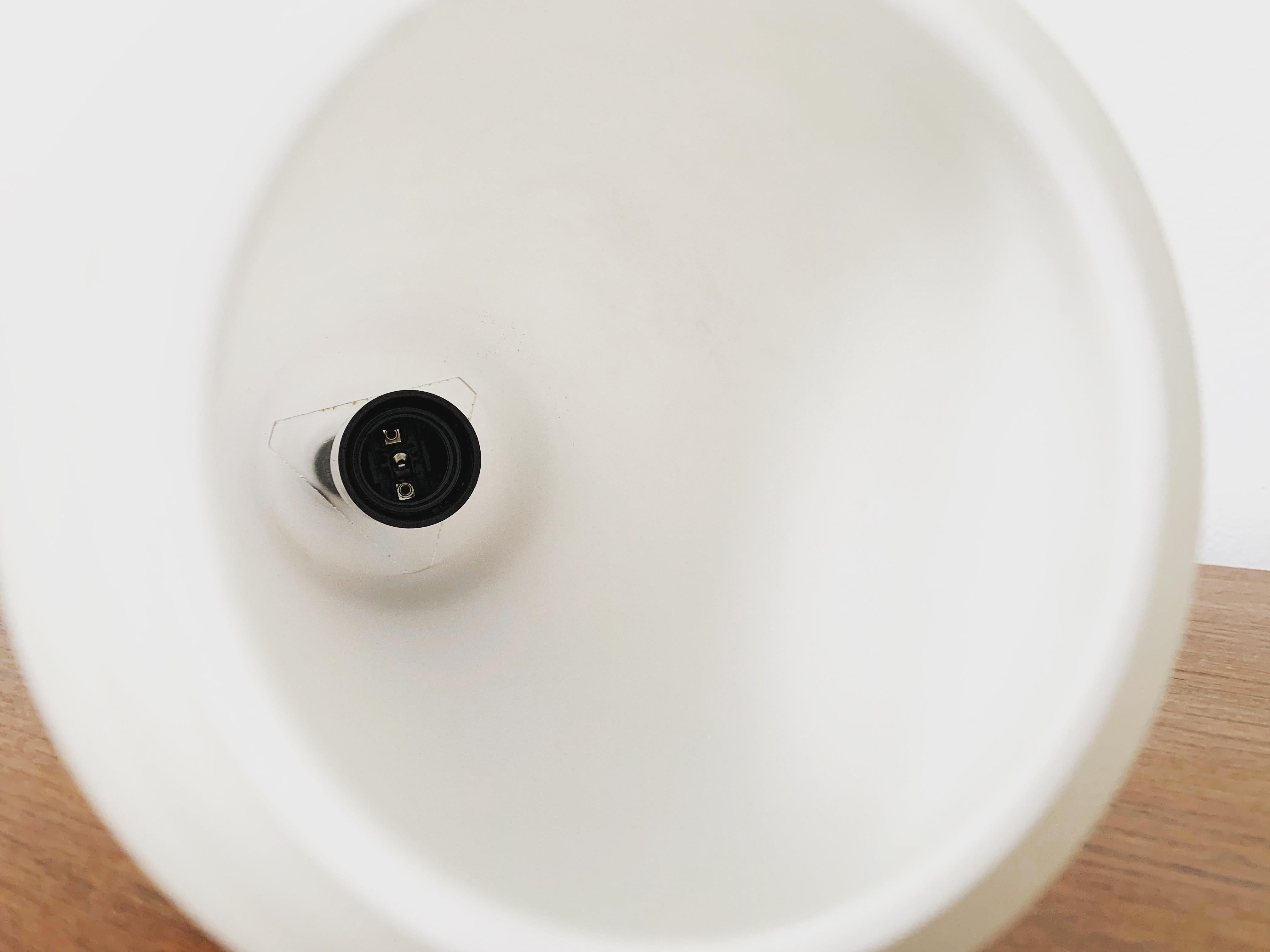 Large Opaline Pendant Lamp by Uno and Östen Kristiansson For Sale 5