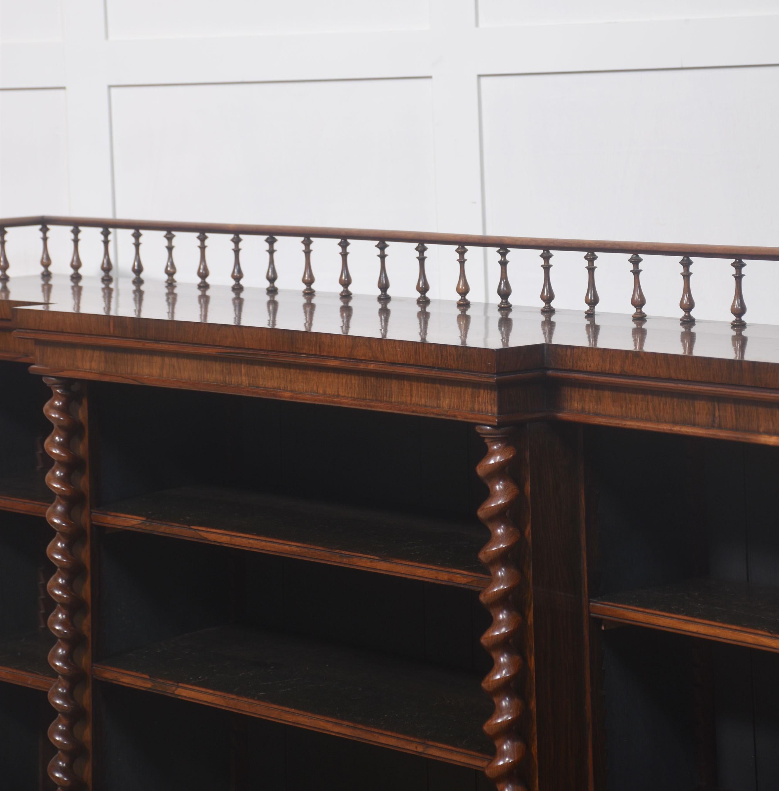 Large open bookcase For Sale 1