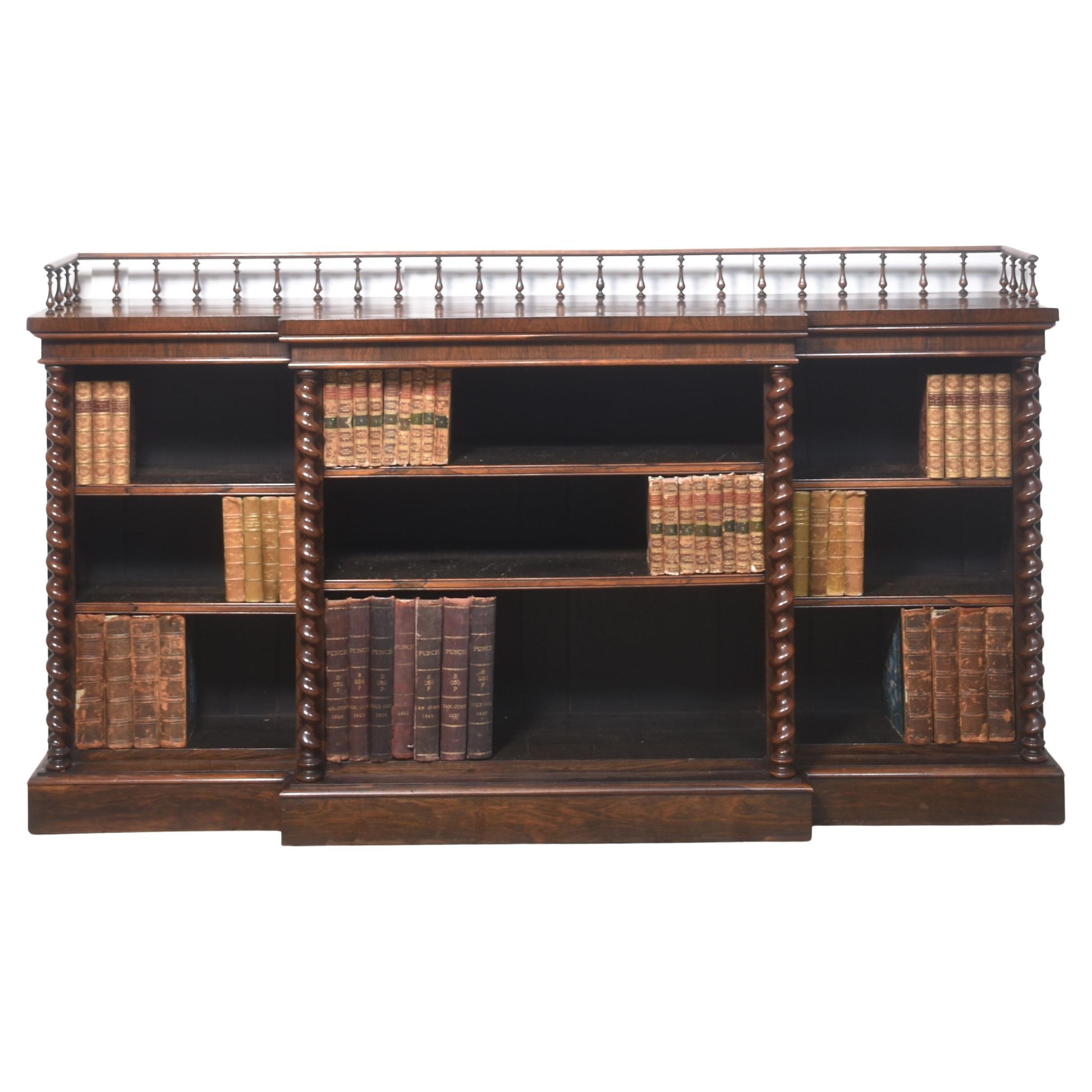 Large open bookcase