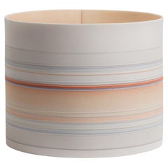 Large Orange/Blue Porcelain Vessel by Rachel Foxwell