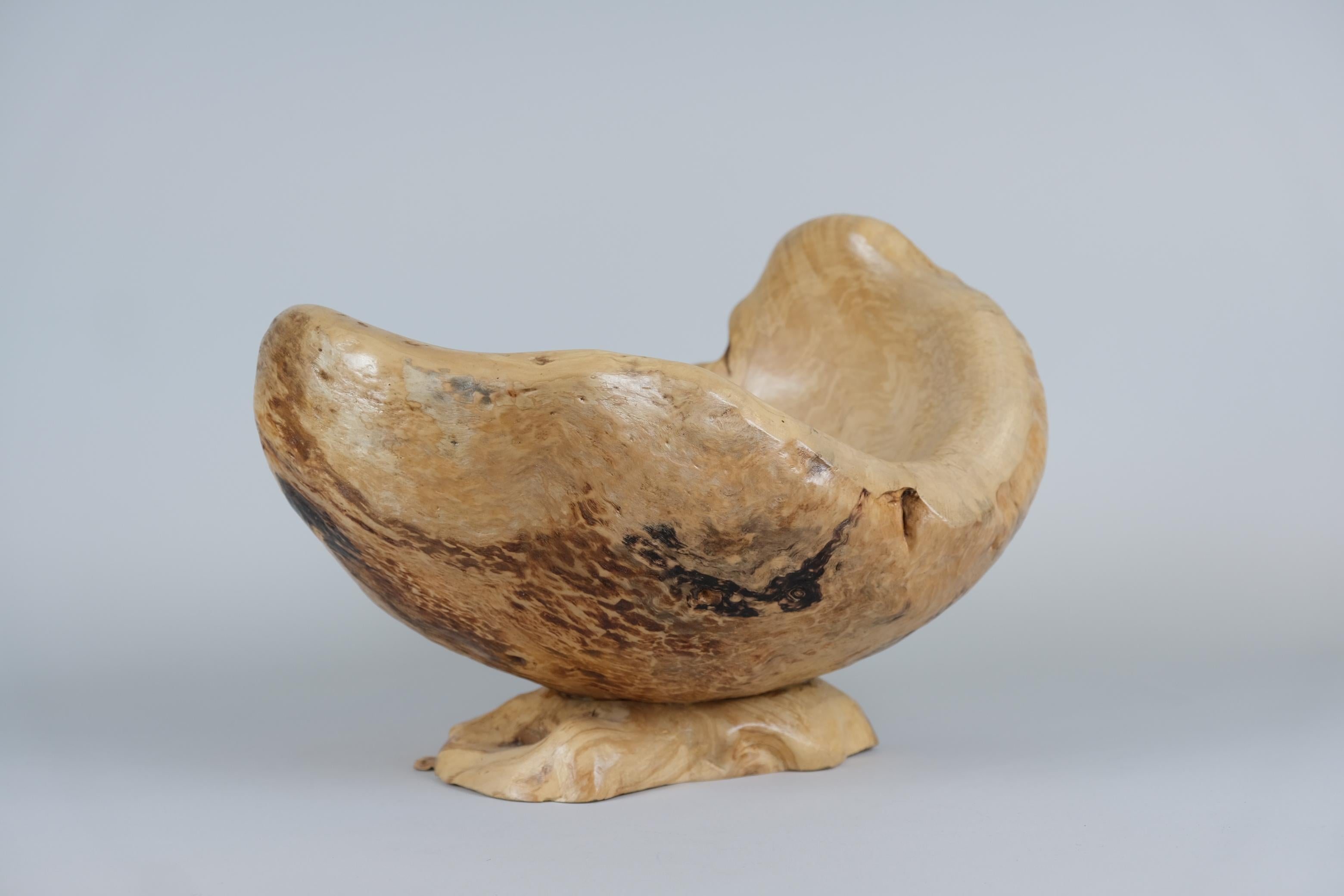 Cuenco grande de nudo orgánico de Tauno Kiukas, Finlandia 2013 Moderno orgánico en venta