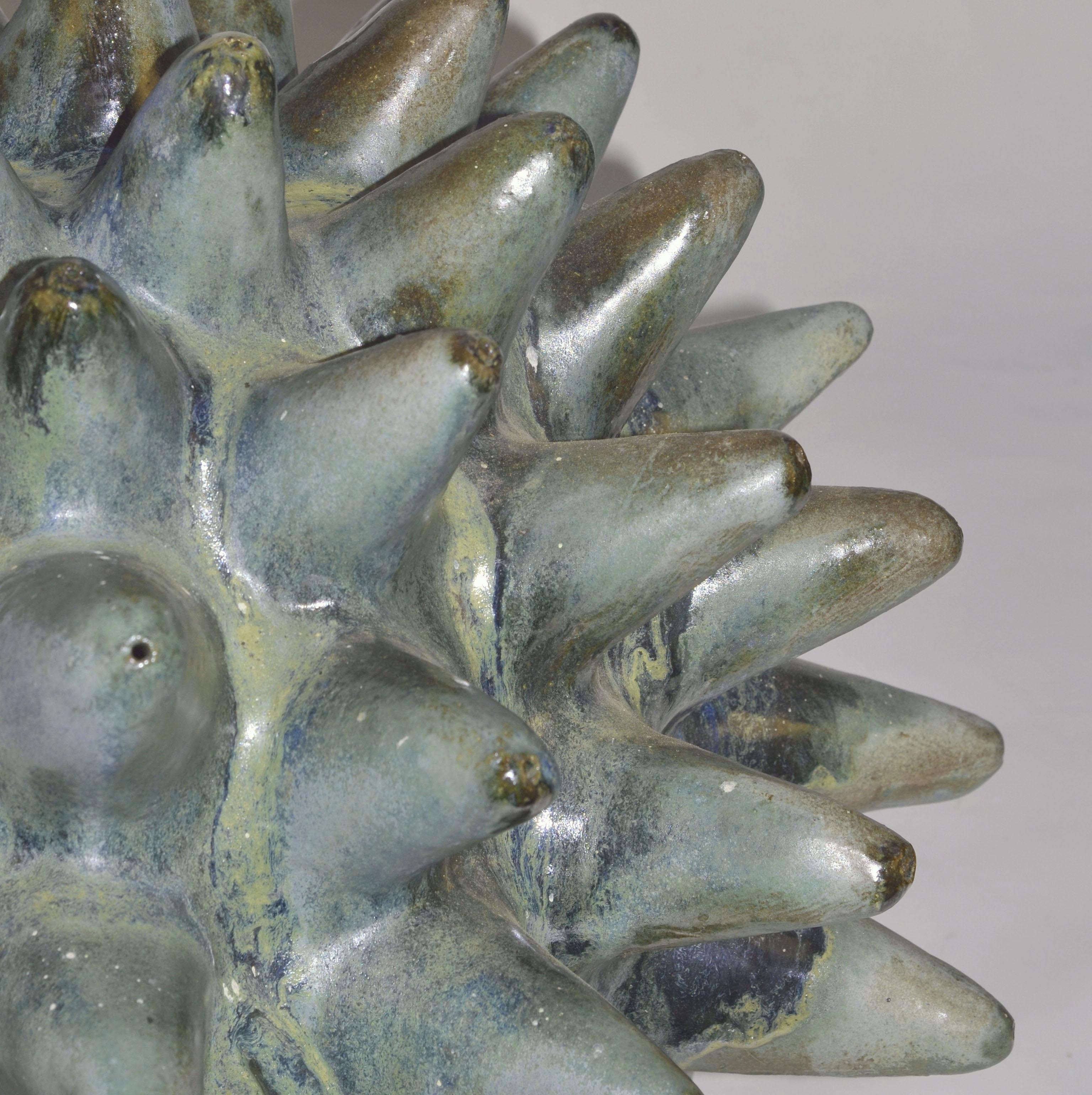 Escultura de cerámica orgánica grande para el suelo de Fernando Marquina Grande en venta 4
