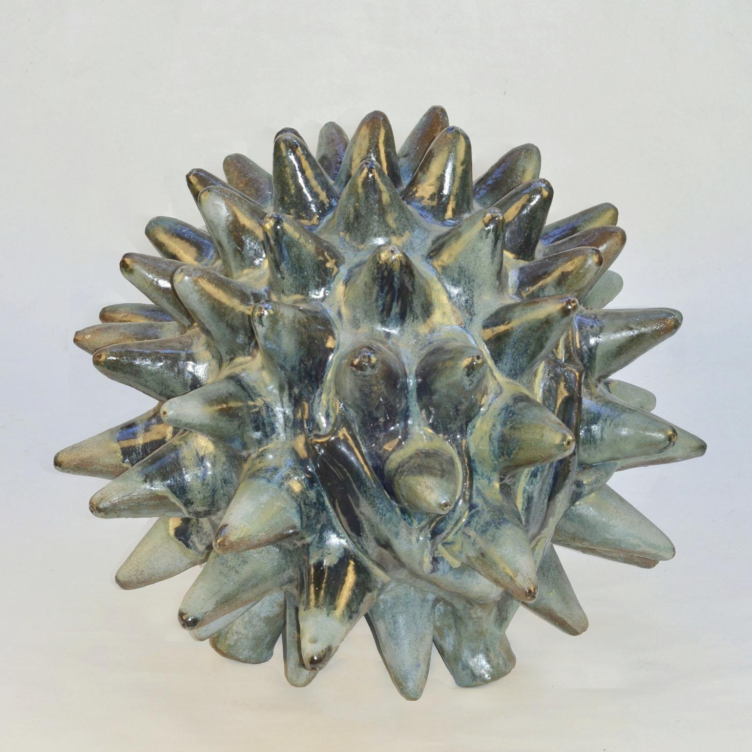 Escultura de cerámica orgánica grande para el suelo de Fernando Marquina Grande en venta 1