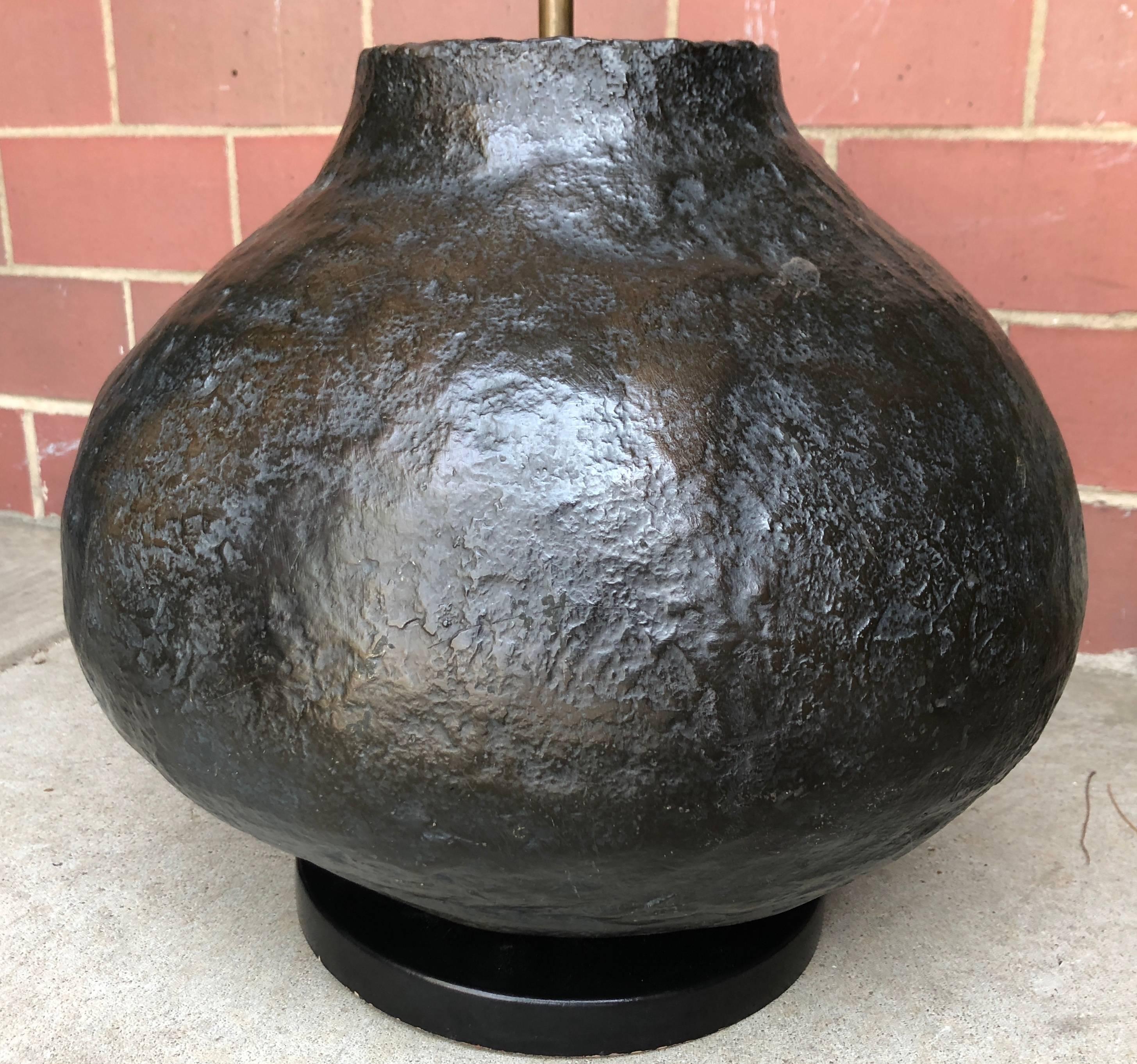 Large Organic Modern Ceramic Table Lamp 5
