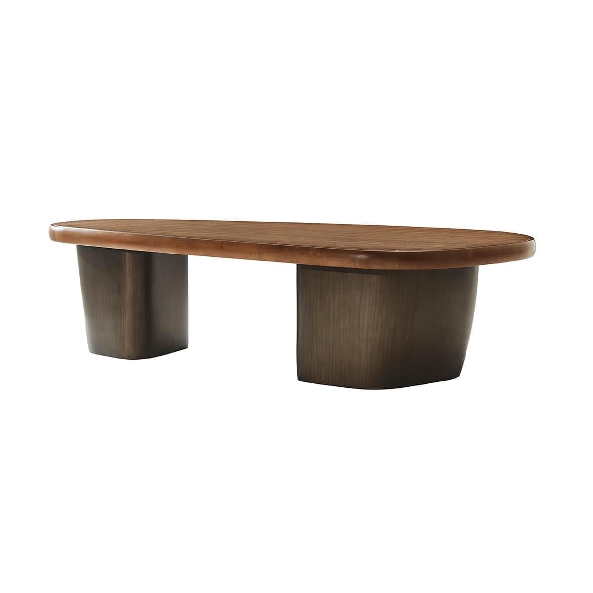 Vietnamese Large Organic Modern Cocktail Table For Sale