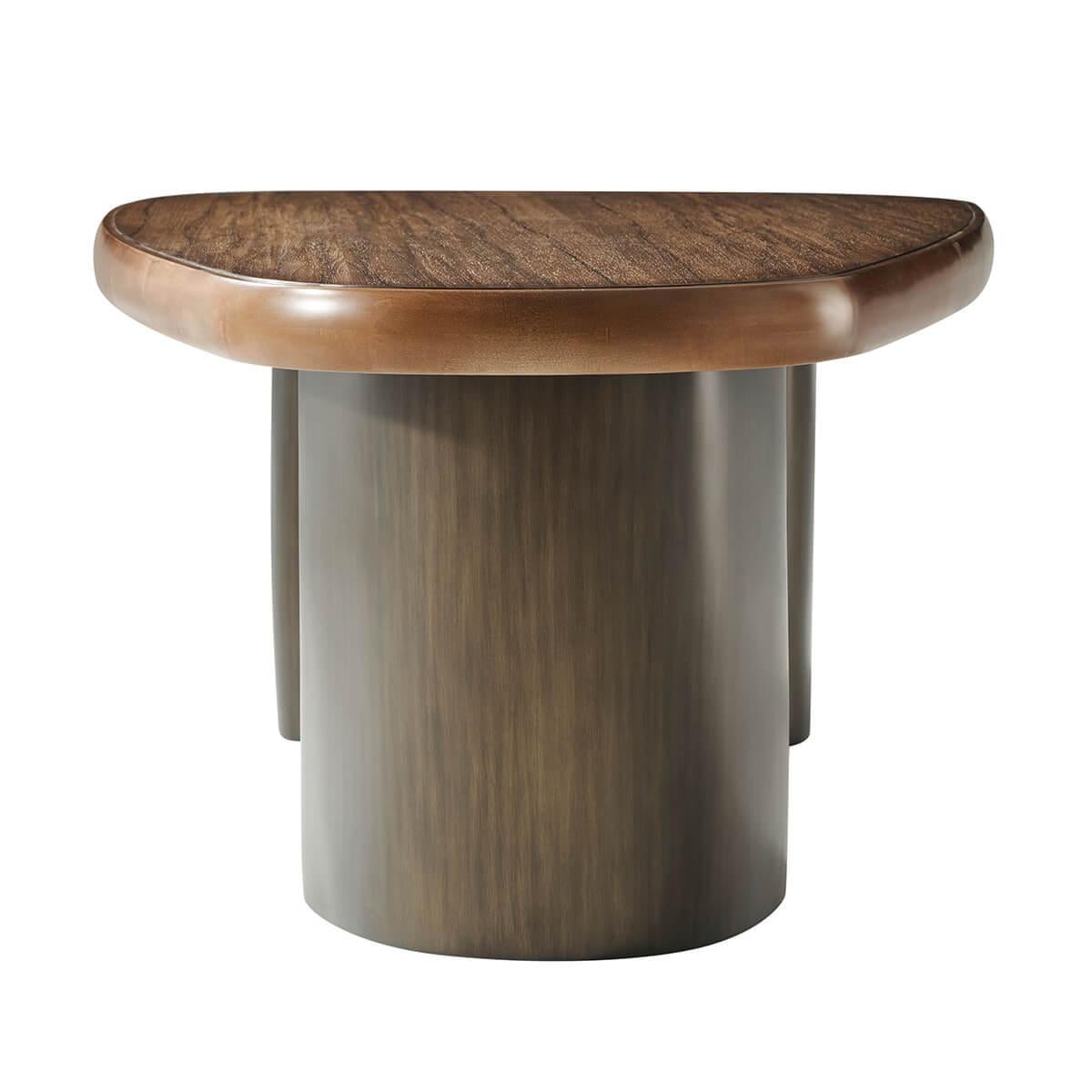Wood Large Organic Modern Cocktail Table For Sale
