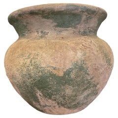 Large Organic Modern Multi Colored Clay Pot Planter