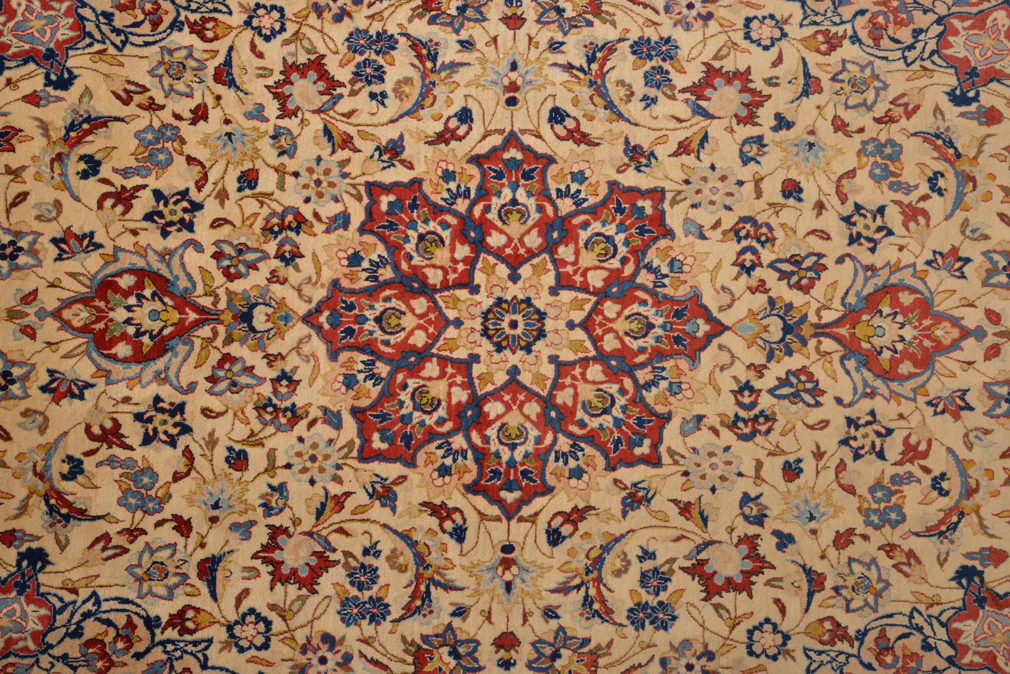 Indian Large Classic Oriental Carpet For Sale