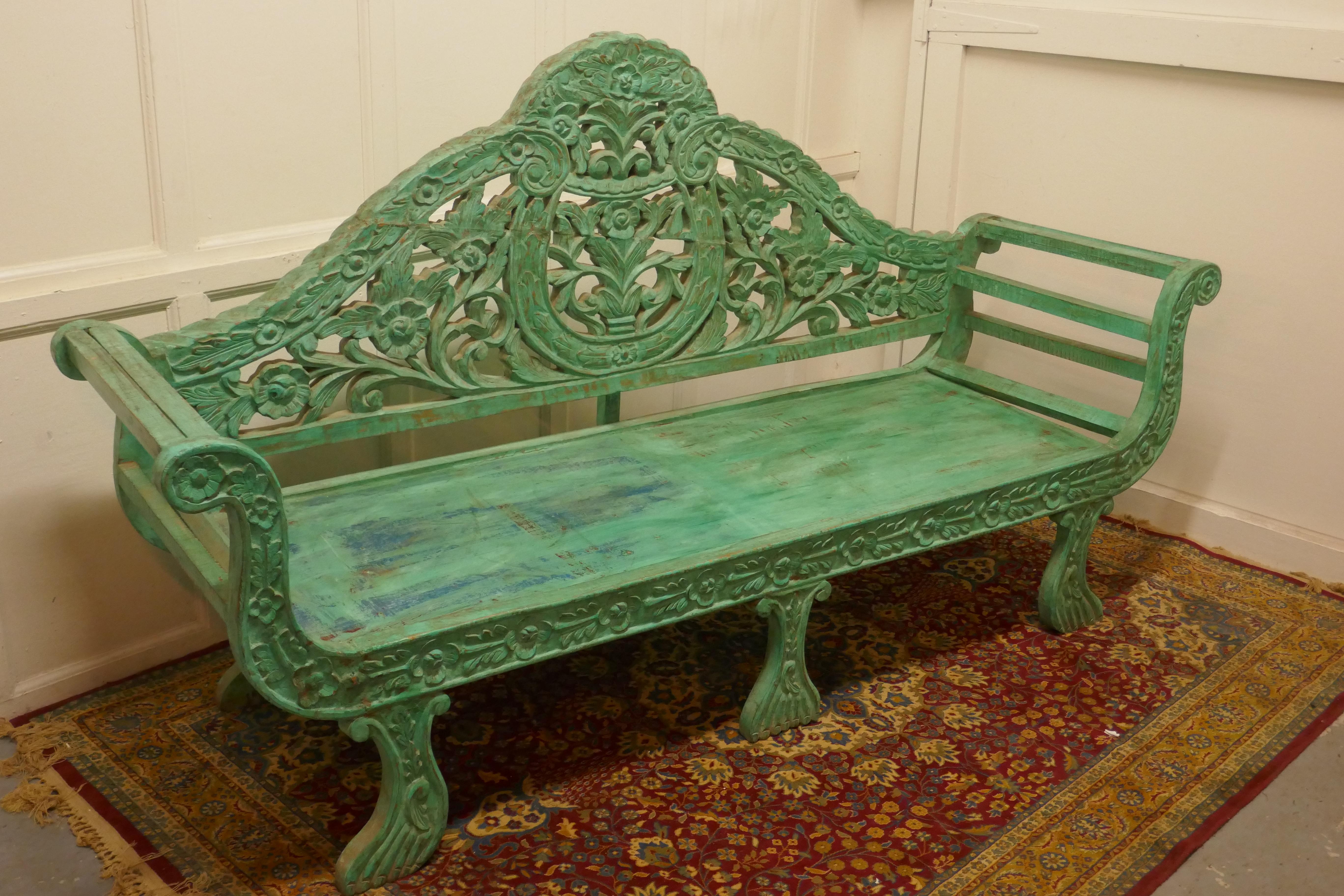 indian style bench