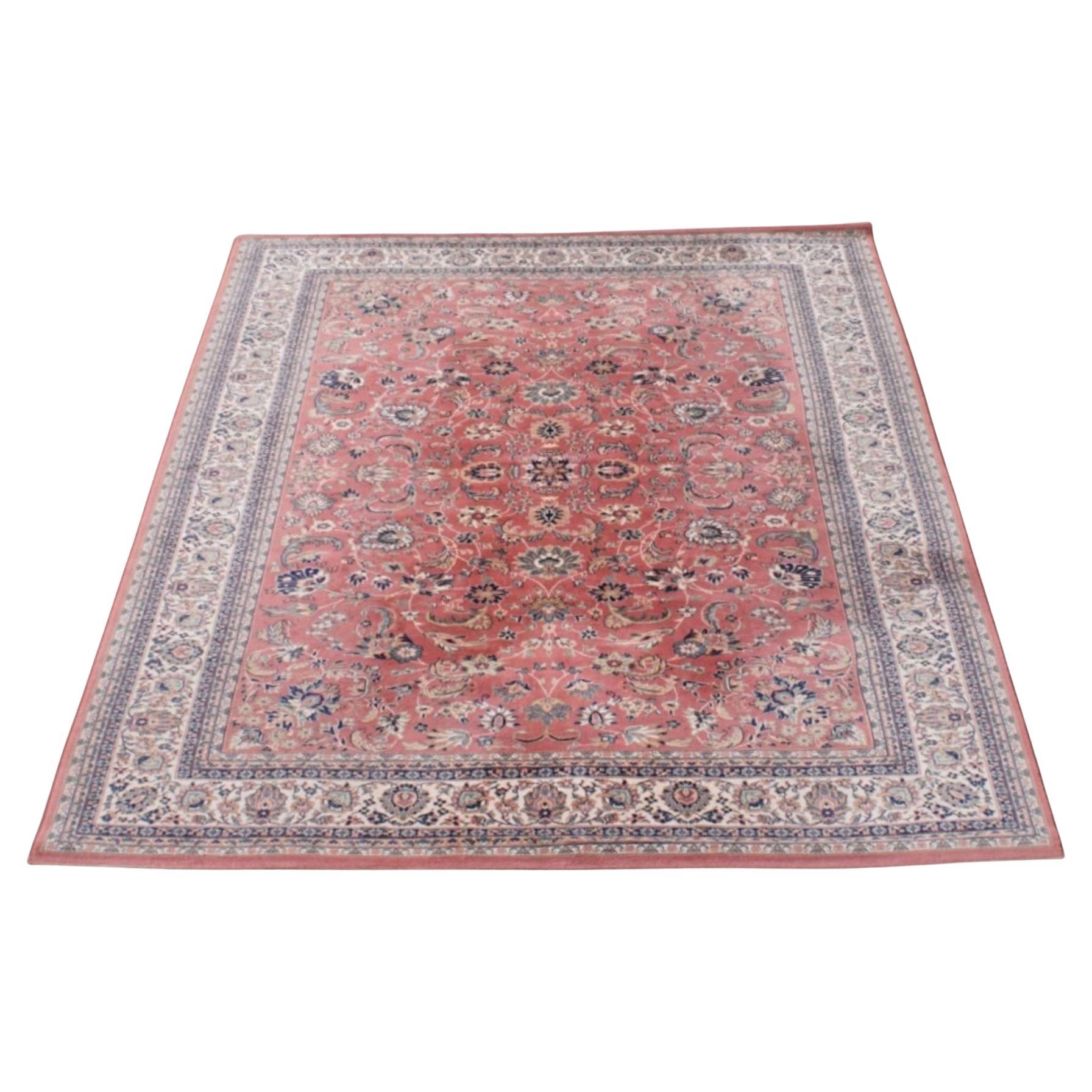 Large Oriental Rug with Red and Pink Tones – 345x250 cm