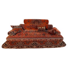 Large oriental-style sofa "Diwan Paris" Paris, France, circa 1980